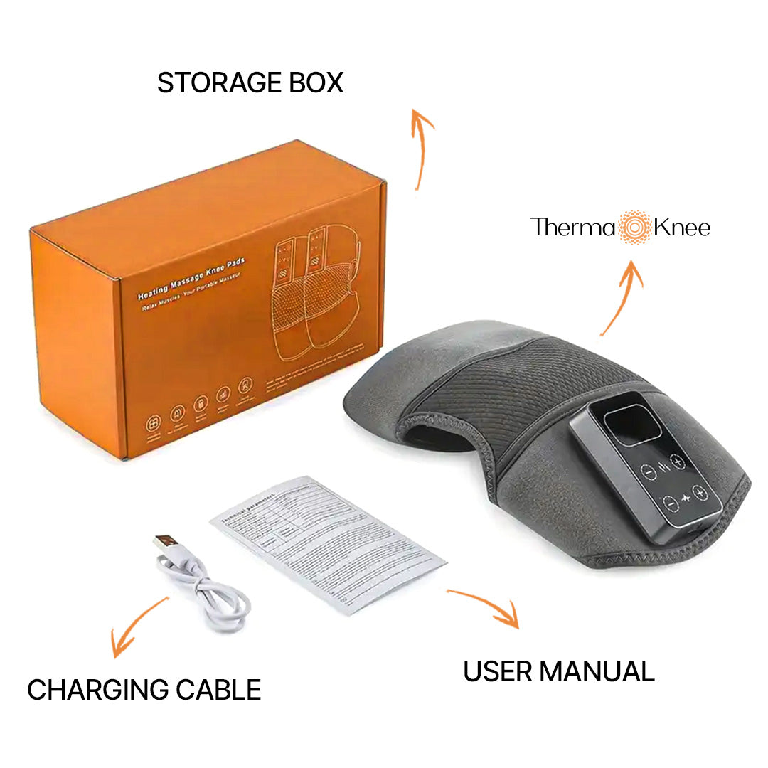 ThermaKnee™ - Instant Heat Relief + Massage System