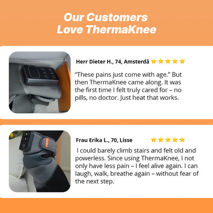 ThermaKnee™ - Instant Heat Relief + Massage System