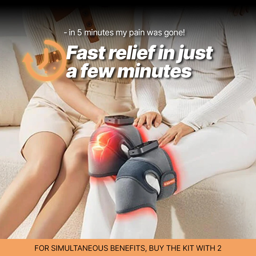 ThermaKnee™ - Instant Heat Relief + Massage System